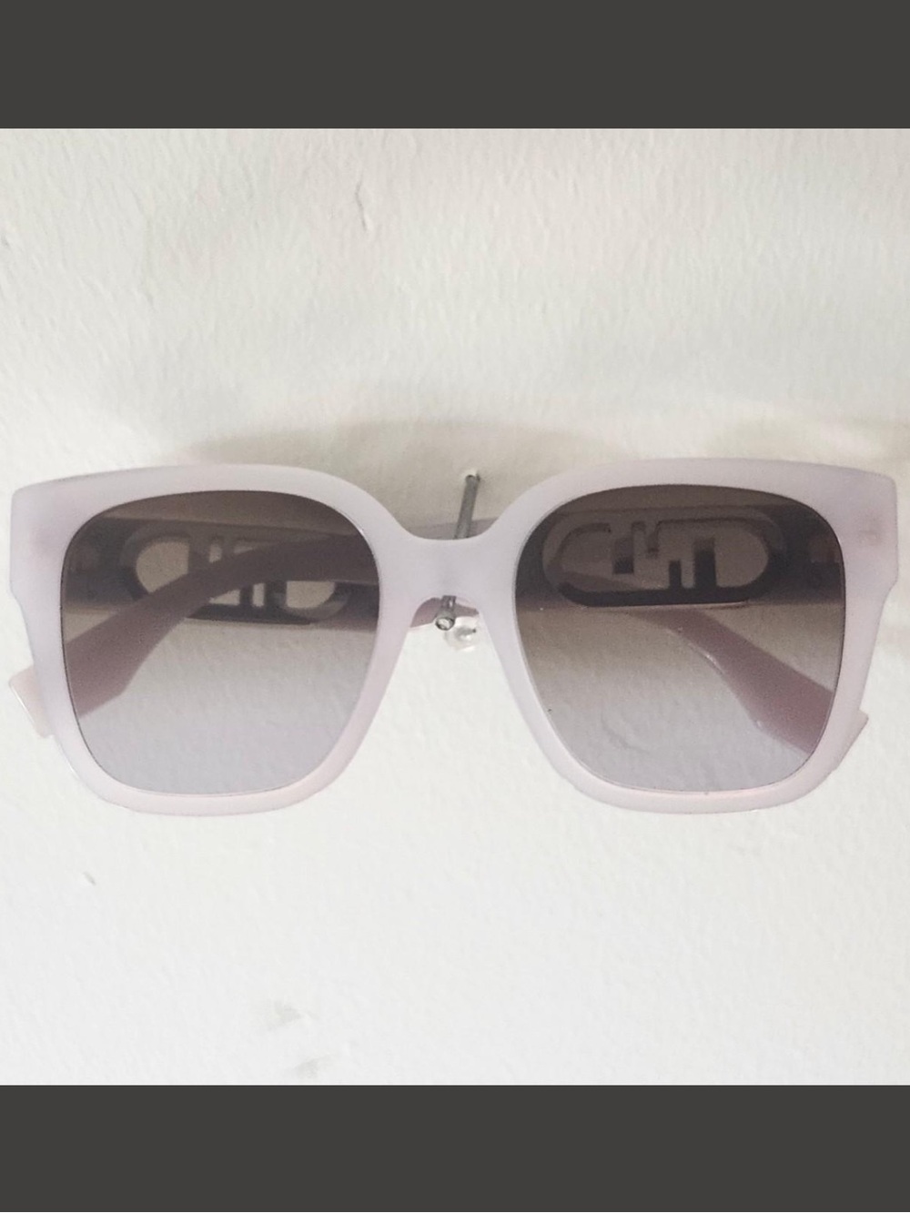 Fendi Lavender Acetate Square-Style Sunglasses - Picture 2 of 9